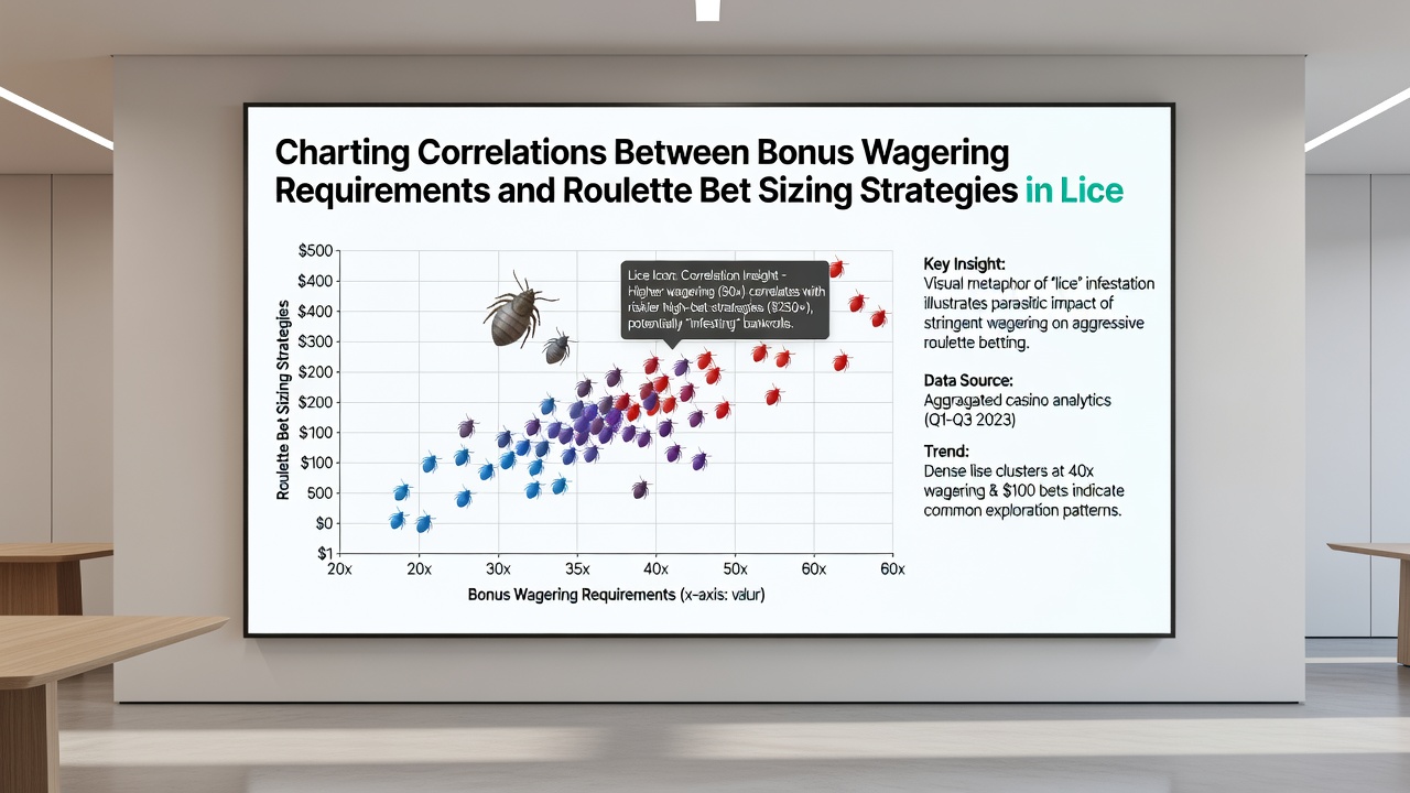 Graph illustrating bet size distribution in roulette under varying wagering requirement conditions from licensed operators